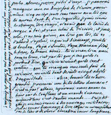 Lettre bonnard